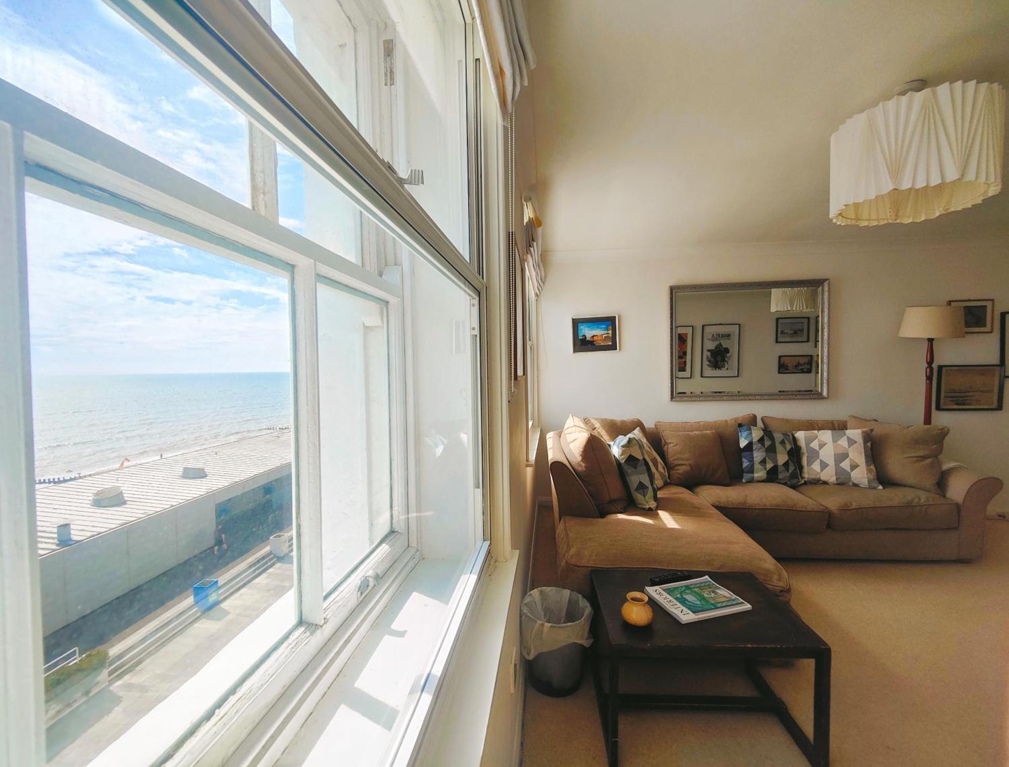 Stunning Seafront Flat,St Leonards Apartment Ngoại thất bức ảnh